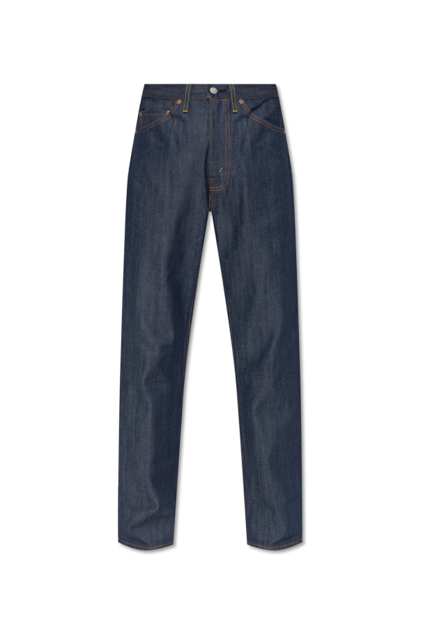 SchaferandweinerShops Australia Navy blue 701 1950s jeans from Vintage Clothing collection Levi s Set to premiere as part of Chitose Abe s upcoming Jean Paul Gaultier Couture collection